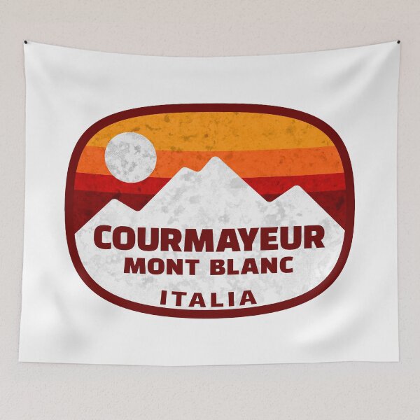 Item preview, Ski Courmayeur Italy Skiing Mont Blanc Italia Matterhorn designed and sold by Travel Time.