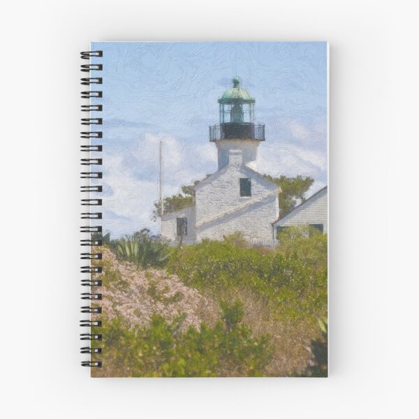 Item preview, Stylized photo of the Old Point Loma lighthouse, San Diego, CA US. designed and sold by NaturaLight.