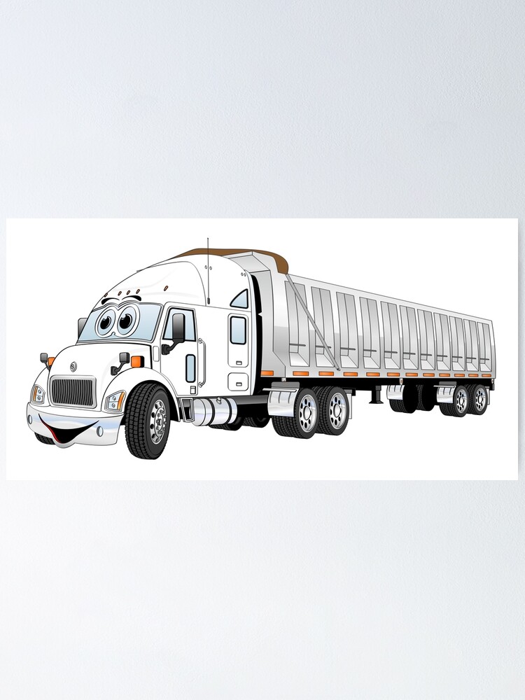 dump truck coloring page - Clip Art Library