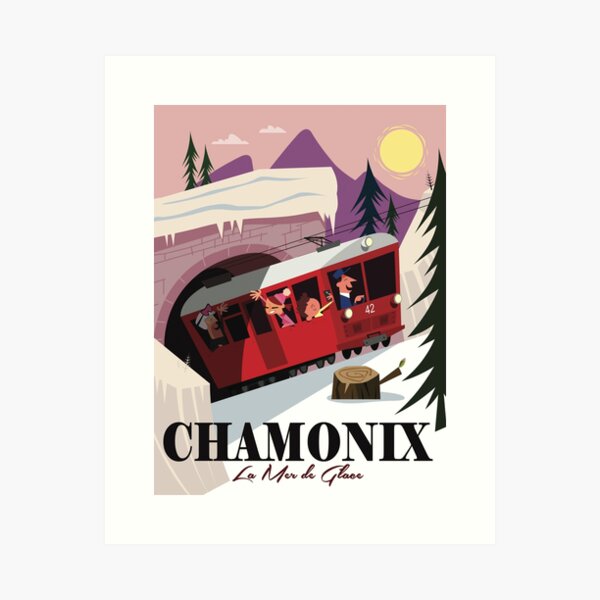 Item preview, Chamonix La Mer de Glace train designed and sold by GAGodel.