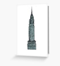 Chrysler Building Greeting Card