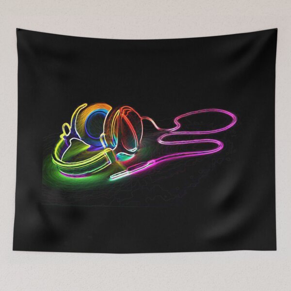 Item preview, Colourful Headphones Design designed and sold by Staytrendy.