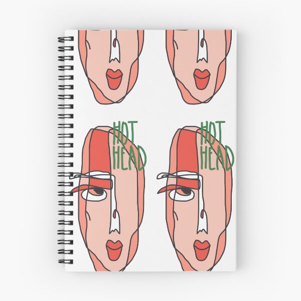 Item preview, Hot Head One Line Drawing Portrait designed and sold by shadowsofsome1.
