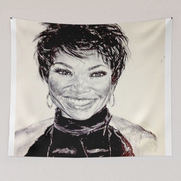 Item preview, TISHA CAMPBELL designed and sold by Portraits by Billy H. Jackson.