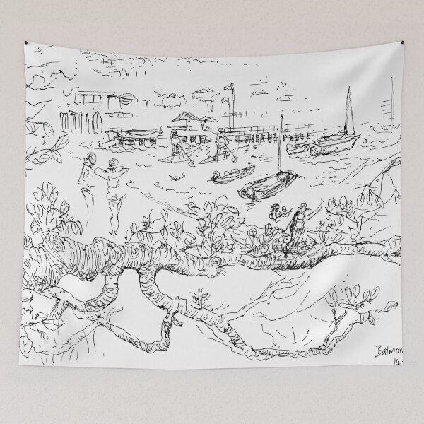 Item preview, Balmoral Beach, Sydney designed and sold by CeciliaBell.