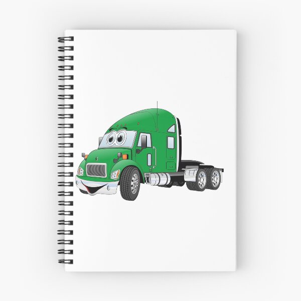 Item preview, Semi Truck Cab Green designed and sold by Scott Hayes.