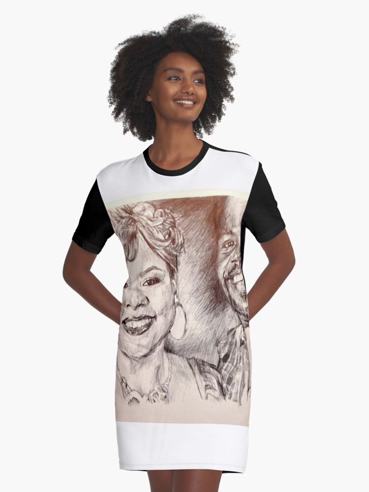 DAVID & TAMELA MANN Graphic T-Shirt Dress for Sale by Billy Jackson