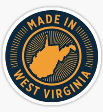 Hergestellt in West Virginia Sticker
