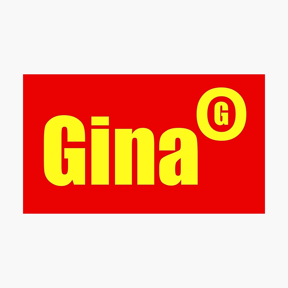 Gina G Poster For Sale By Stylemeup Redbubble