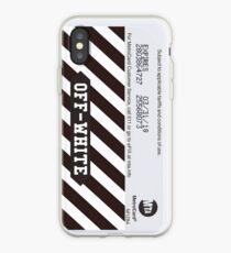 Off-White c/o Virgil Abloh Metro Card Supreme iPhone Case