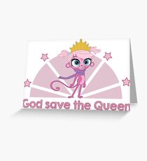 God save the Queen Greeting Card