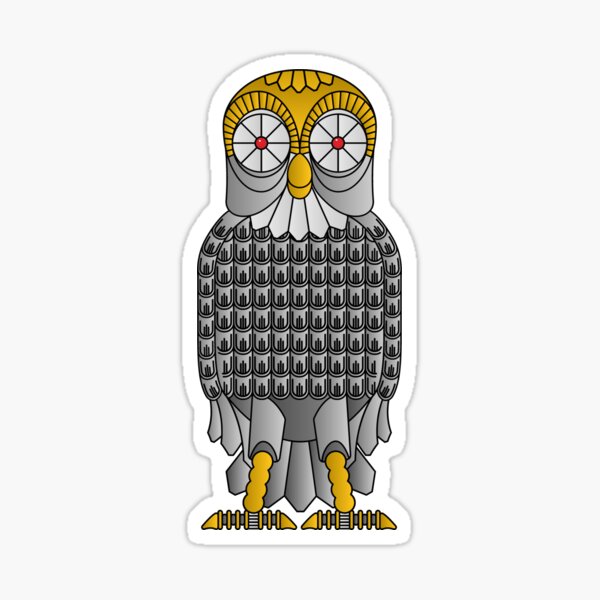 Bubo Sticker for Sale by Crestedge Designs