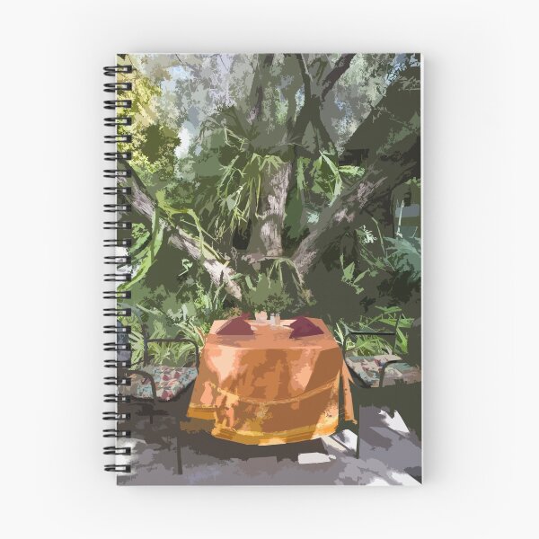 Item preview, Stylized photo of the outdoor dining area at the Rancho Bernardo Winery in San Diego, CA US.  designed and sold by NaturaLight.