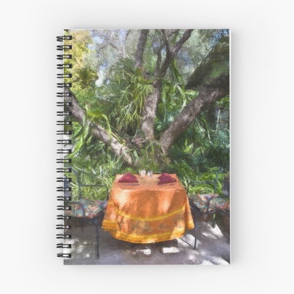 Item preview, Stylized photo of the outdoor dining area at the Rancho Bernardo Winery in San Diego, CA US.  designed and sold by NaturaLight.