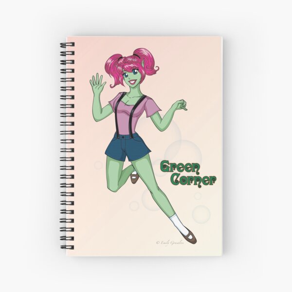 Jumping Aena Spiral Notebook