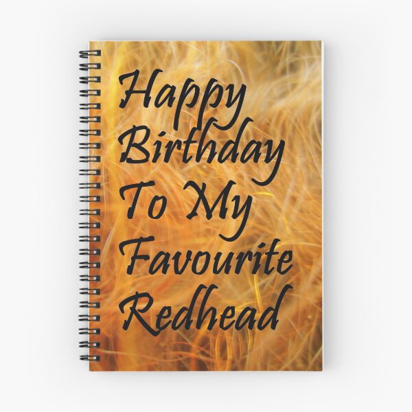 Artikelvorschau, Alles Gute zum Geburtstag an meine Lieblingsrothaarige entworfen und verkauft von Melissa Park.
