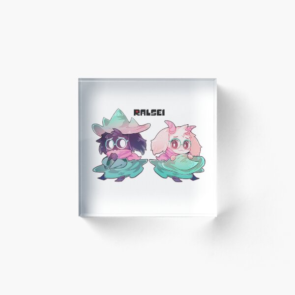 Ralsei - Delta Rune Acrylic Block