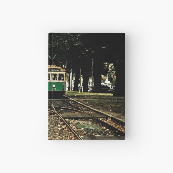 Melbourne tram Hardcover Journal