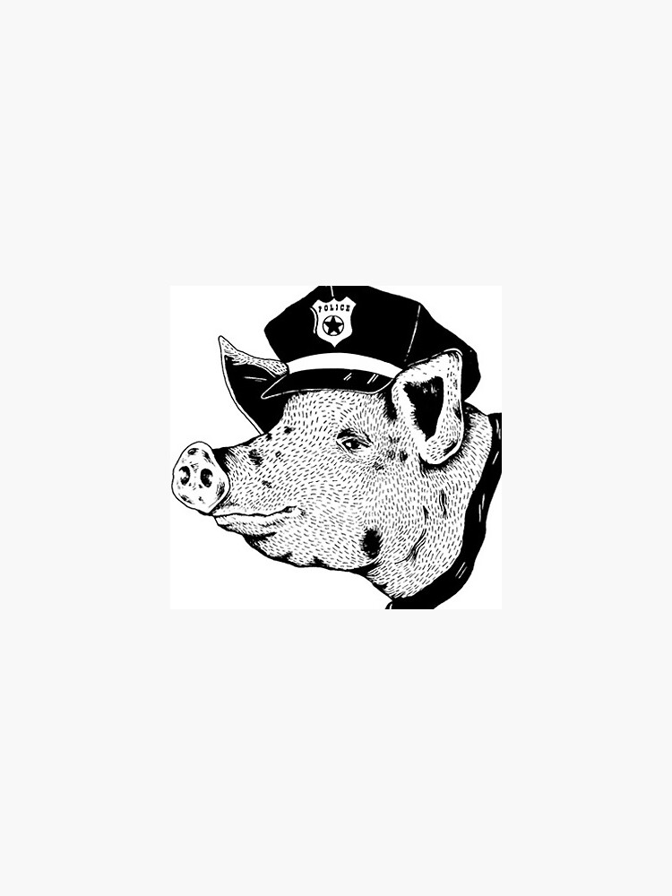 pig cop shirt