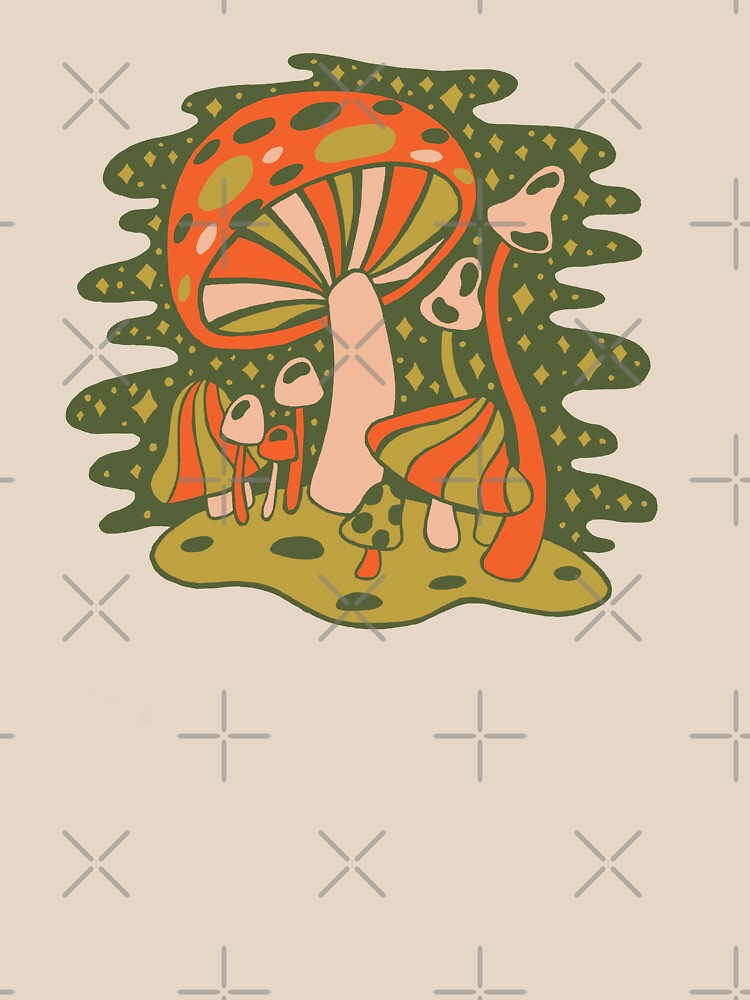 Forest of Mushrooms by doodlebymeg