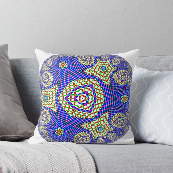 Item preview, Noneuclidean Quasi-Ukrainian Mandala #10  designed and sold by DavidFeldman.