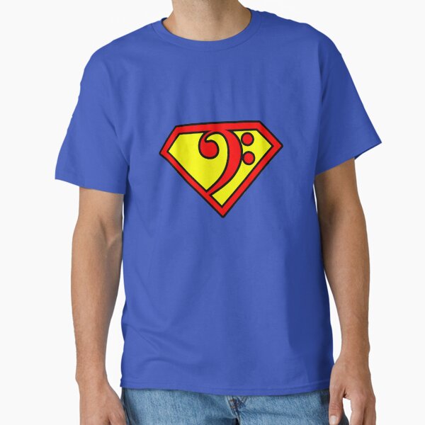 Item preview, Superbassist - The Super Bass Clef Bassist Design designed and sold by Quentin1984.