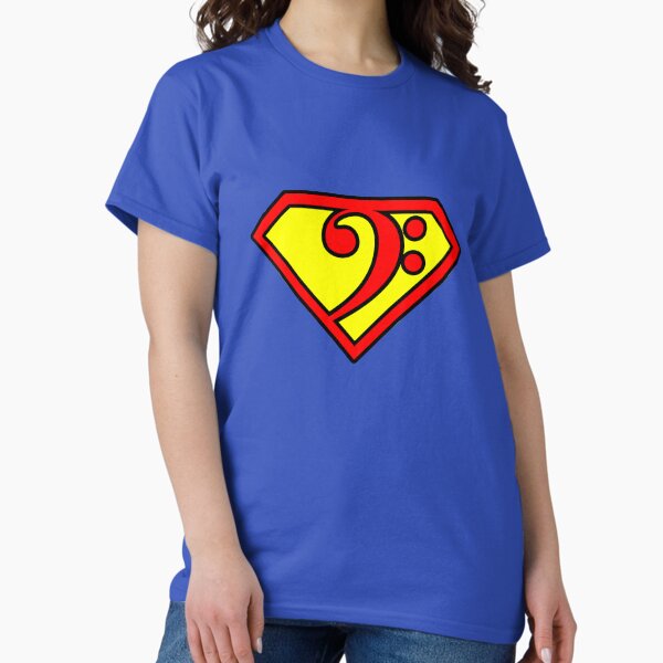 Item preview, Superbassist - The Super Bass Clef Bassist Design designed and sold by Quentin1984.