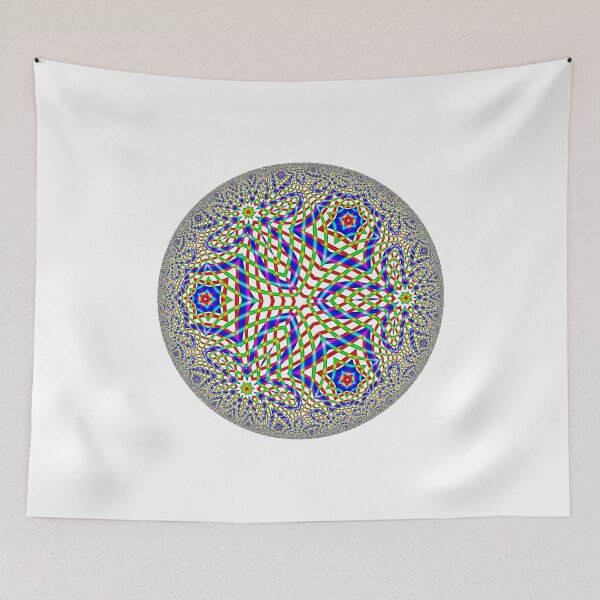 Item preview, Noneuclidean Quasi-Ukrainian Mandala #12 designed and sold by DavidFeldman.