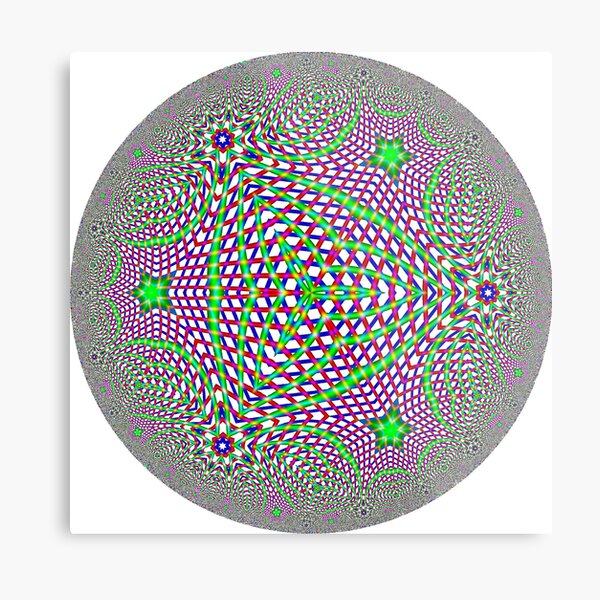 Item preview, Noneuclidean Quasi-Ukrainian Mandala #14 designed and sold by DavidFeldman.