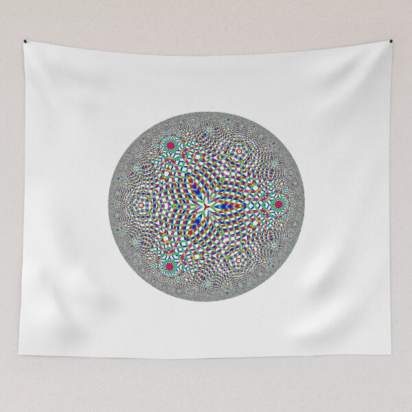 Item preview, Noneuclidean Quasi-Ukrainian Mandala #17 designed and sold by DavidFeldman.