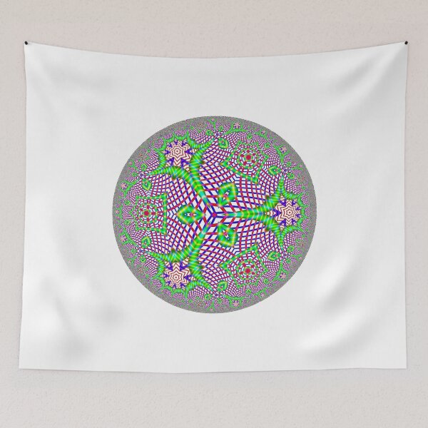 Item preview, Noneuclidean Quasi-Ukrainian Mandala #18 designed and sold by DavidFeldman.