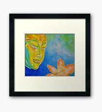 The Buddha's Passion Serenity Framed Print