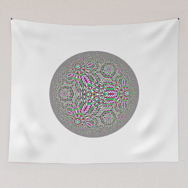 Item preview, Noneuclidean Quasi-Ukrainian Mandala #20 designed and sold by DavidFeldman.