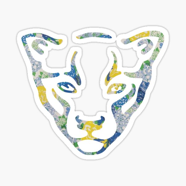 FIU Panthers Pattern Sticker