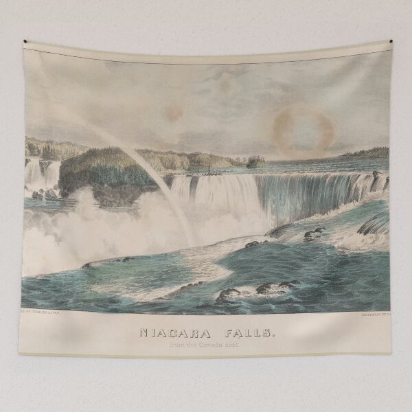 Item preview, Vintage Illustration of Niagara Falls (1907) designed and sold by BravuraMedia.