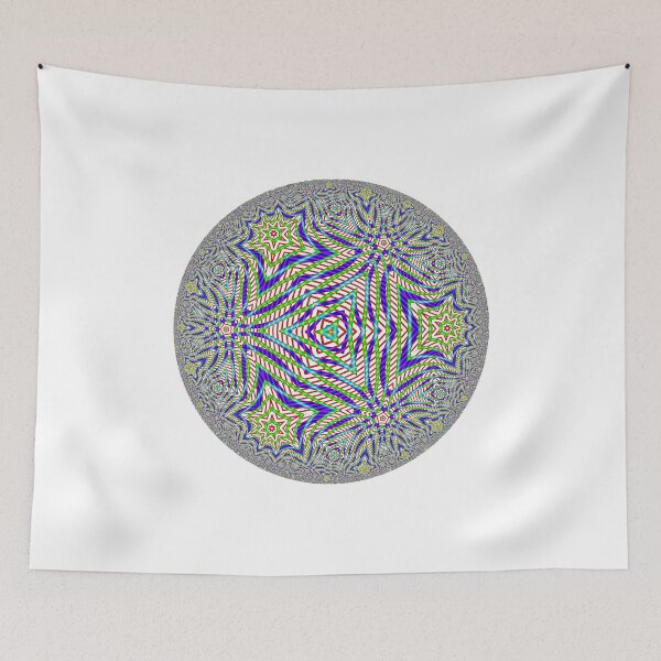 Item preview, Noneuclidean Quasi-Ukrainian Mandala #28 designed and sold by DavidFeldman.