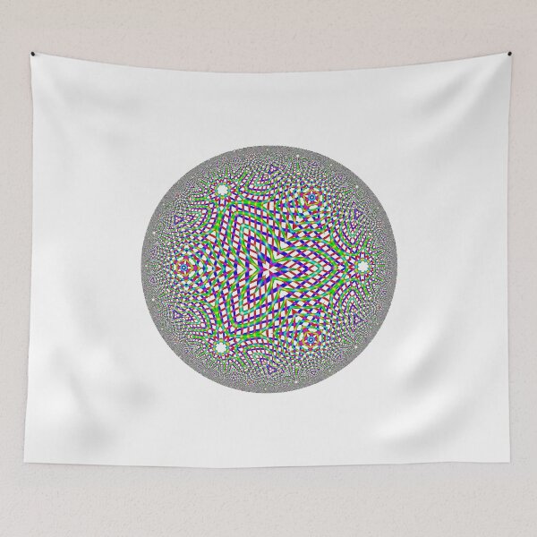 Item preview, Noneuclidean Quasi-Ukrainian Mandala #29 designed and sold by DavidFeldman.