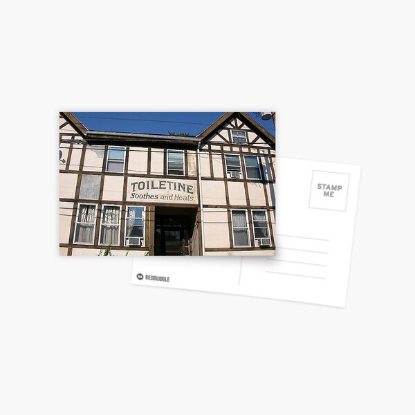Toiletine Tudor Postcard