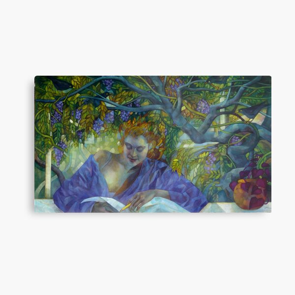 violet shadow Metal Print