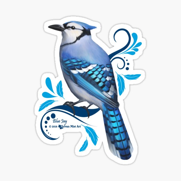 Item preview, Blue Jay designed and sold by sylvanmist.
