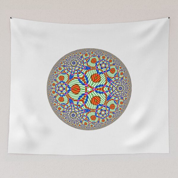 Item preview, Noneuclidean Quasi-Ukrainian Mandala #37 designed and sold by DavidFeldman.