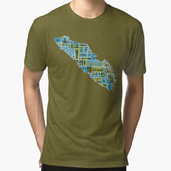 Item preview, Vancouver Island: Pictorial Map designed and sold by jesseladret.