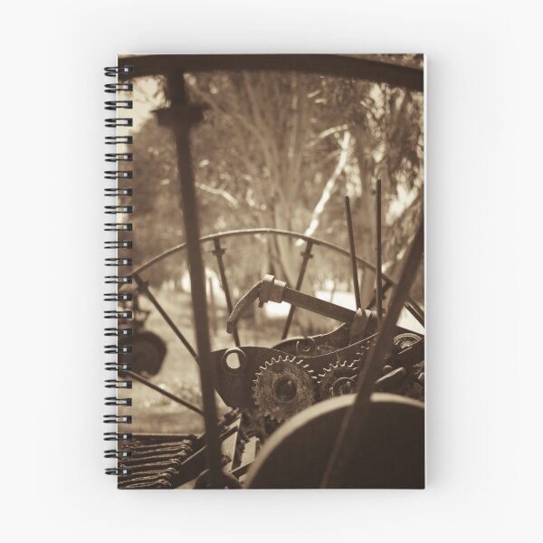 Artikelvorschau, Rusting farm equipment - sepia entworfen und verkauft von Andreas Koepke.