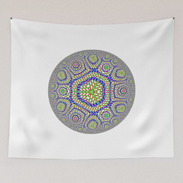 Item preview, Noneuclidean Quasi-Ukrainian Mandala #41 designed and sold by DavidFeldman.