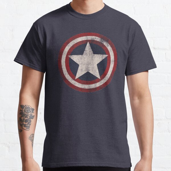 America Hero Shield- Usa flag Classic T-Shirt