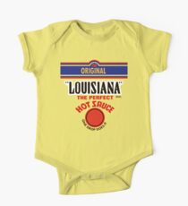 Ursprüngliche Louisiana-heiße Soße Baby Body Kurzarm