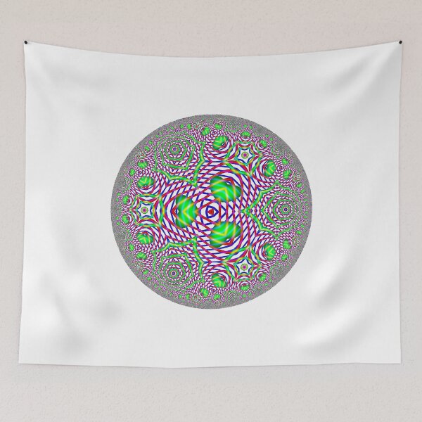 Item preview, Noneuclidean Quasi-Ukrainian Mandala #52 designed and sold by DavidFeldman.