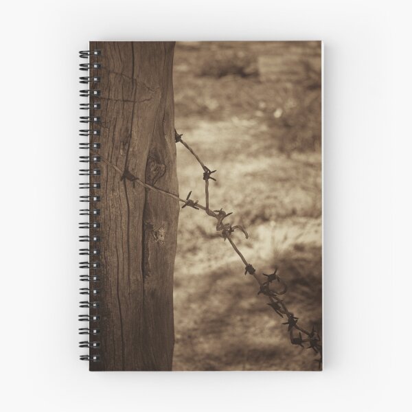 Item preview, Old barbed wire - sepia designed and sold by Andreas Koepke.