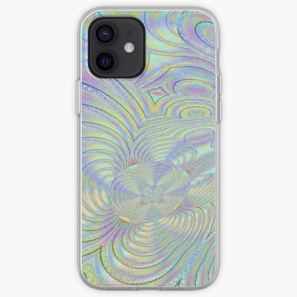 Pastel Hologram Design iPhone Soft Case