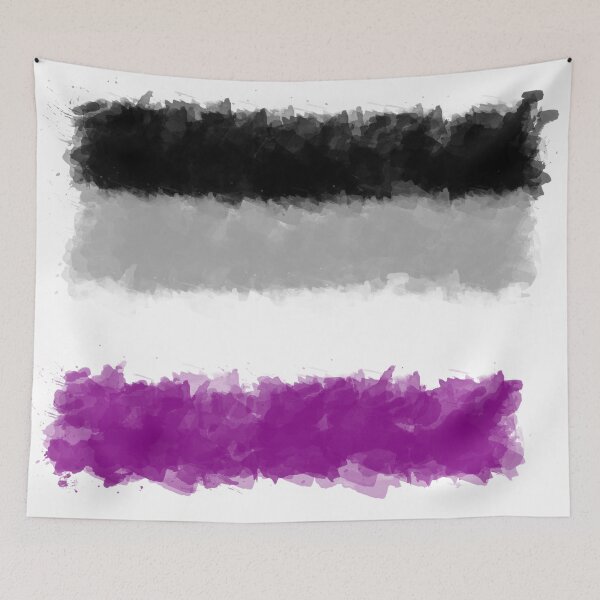 Item preview, Asexual flag designed and sold by Chloe Charlton.